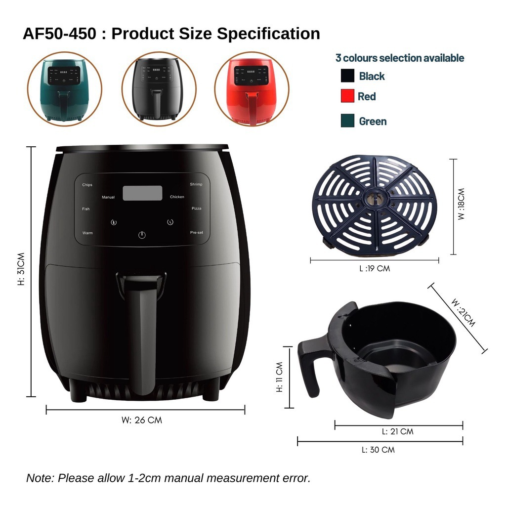 Multi-Function Fully Automatic Air Fryer (4)
